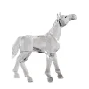 * Decorative Figurines|Acrylic Horse With Head-Up