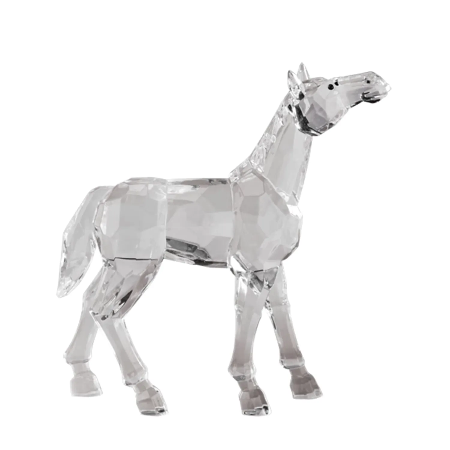 * Decorative Figurines|Acrylic Horse With Head-Up