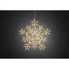 KONSTSMIDE Indoor Lights|Acrylic Snowflake With Leds, For Outdoor Use, 58 Cm
