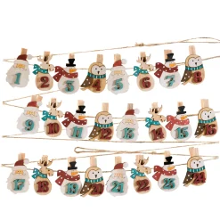 * Advent Decorations & Calendars|Advent Calendar "Clip Friends"