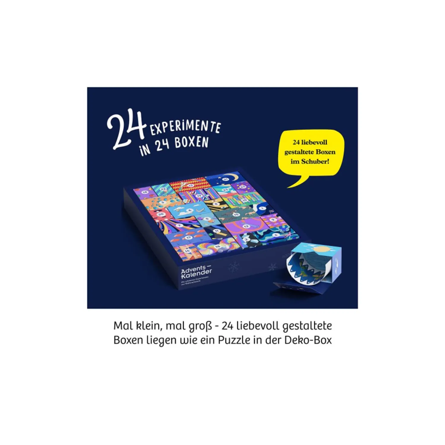 * Advent Decorations & Calendars|Advent Calendar "Experiments"