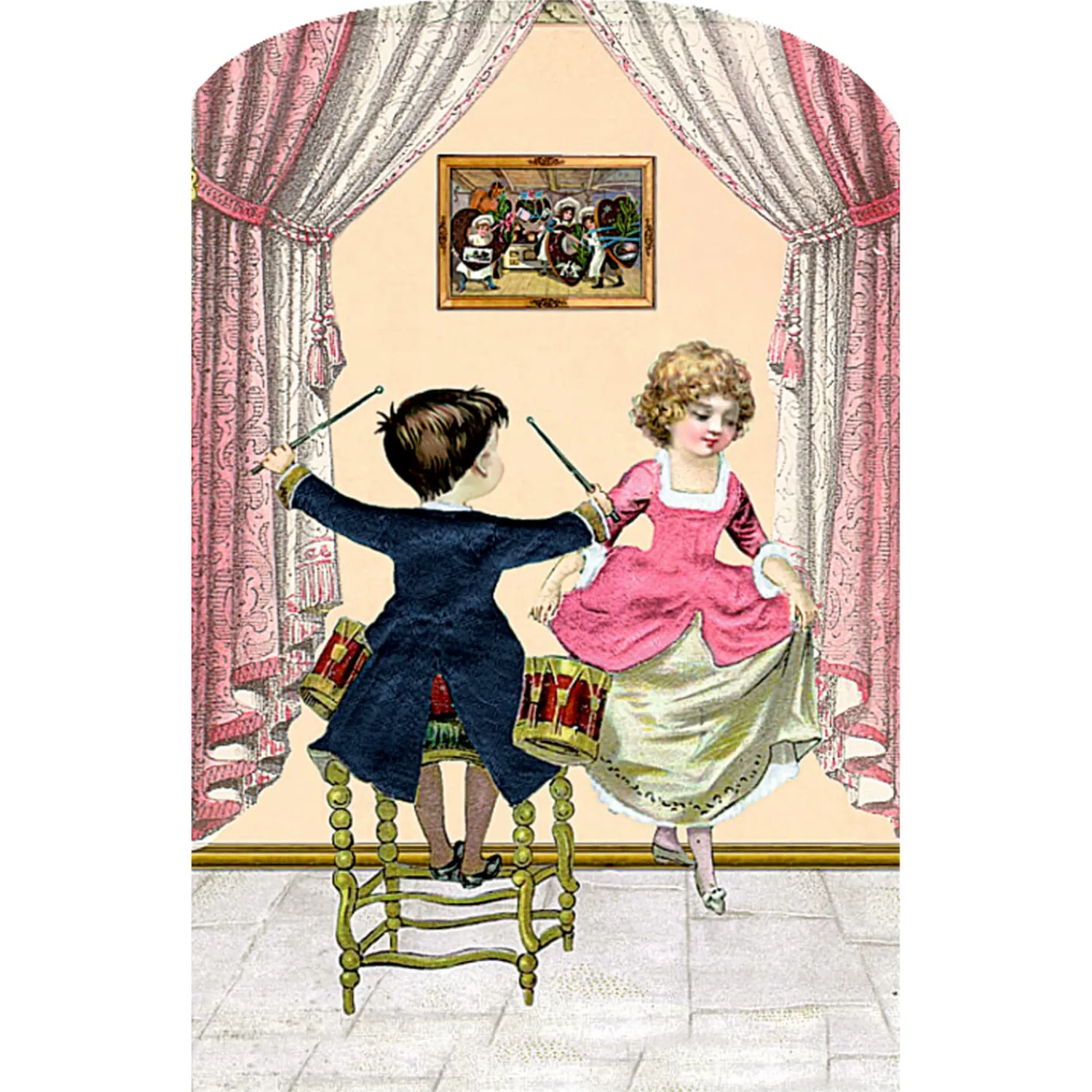 * Advent Decorations & Calendars|Advent Calendar "Melodies Ring Out Of The Christmas House"