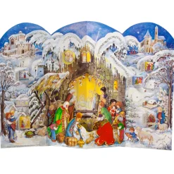 * Advent Decorations & Calendars|Advent Calendar "Nativity Scene"