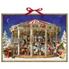 * Advent Decorations & Calendars|Advent Calendar "Nostalgic Christmas Carousel"
