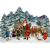 * Advent Decorations & Calendars|Advent Calendar "Sledge In The Winter Forest"