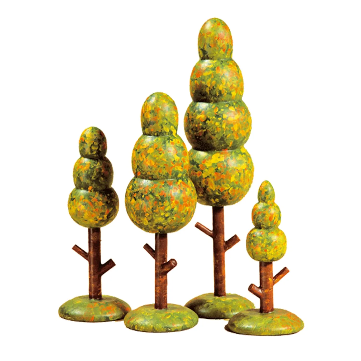 Kindertraum Children's Dreams Collection|Autumn Trees 4-Piece Set
