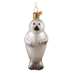 Poesie in Glas Glass Tree Decorations|Baby Seal