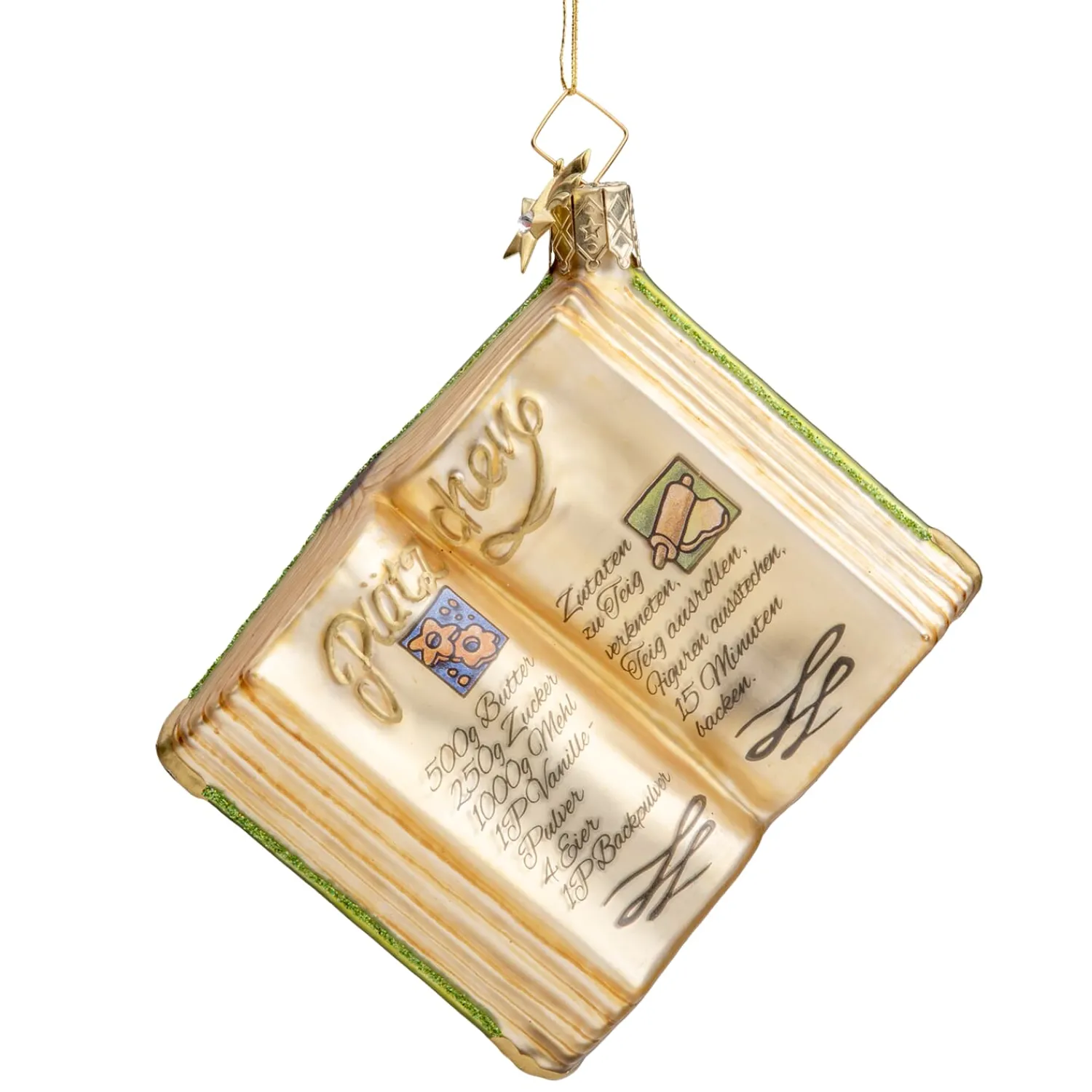 Poesie in Glas Glass Tree Decorations|Bakery Book