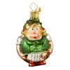 Poesie in Glas Bavaria Souvenirs|Bavarian Girl (Round)