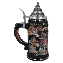 * Beer Steins|Beer Stein With Tin Lid
