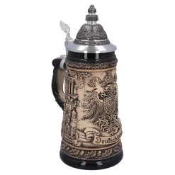 * Beer Steins|Beer Stein With Tin Lid 