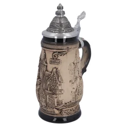 * Beer Steins|Beer Stein With Tin Lid "Rothenburg", 0.25L