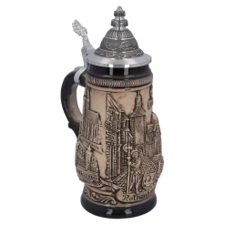 * Beer Steins|Beer Stein With Tin Lid 