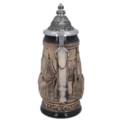 * Beer Steins|Beer Stein With Tin Lid 