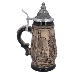 * Beer Steins|Beer Stein With Tin Lid 