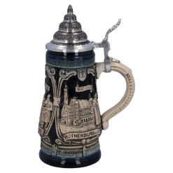 * Beer Steins|Beer Stein With Tin Lid 