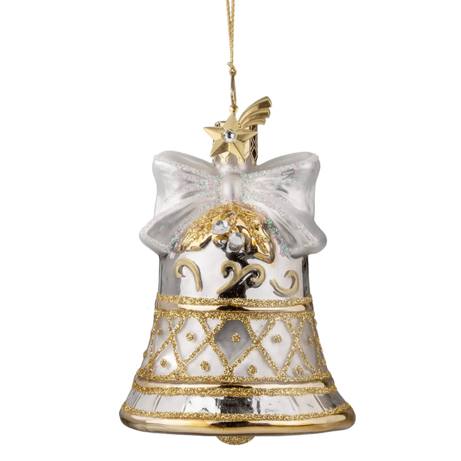 Poesie in Glas Glass Tree Decorations|Bell