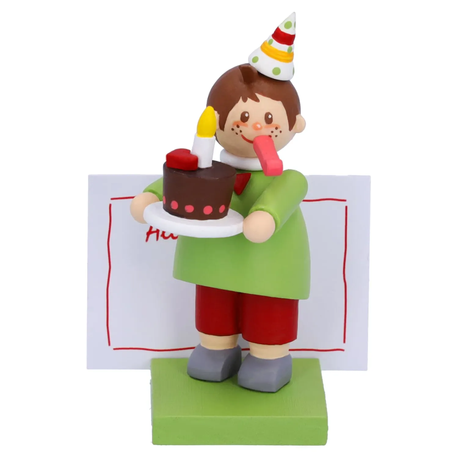 * Kathe's Original Figurines|Boy With Cake