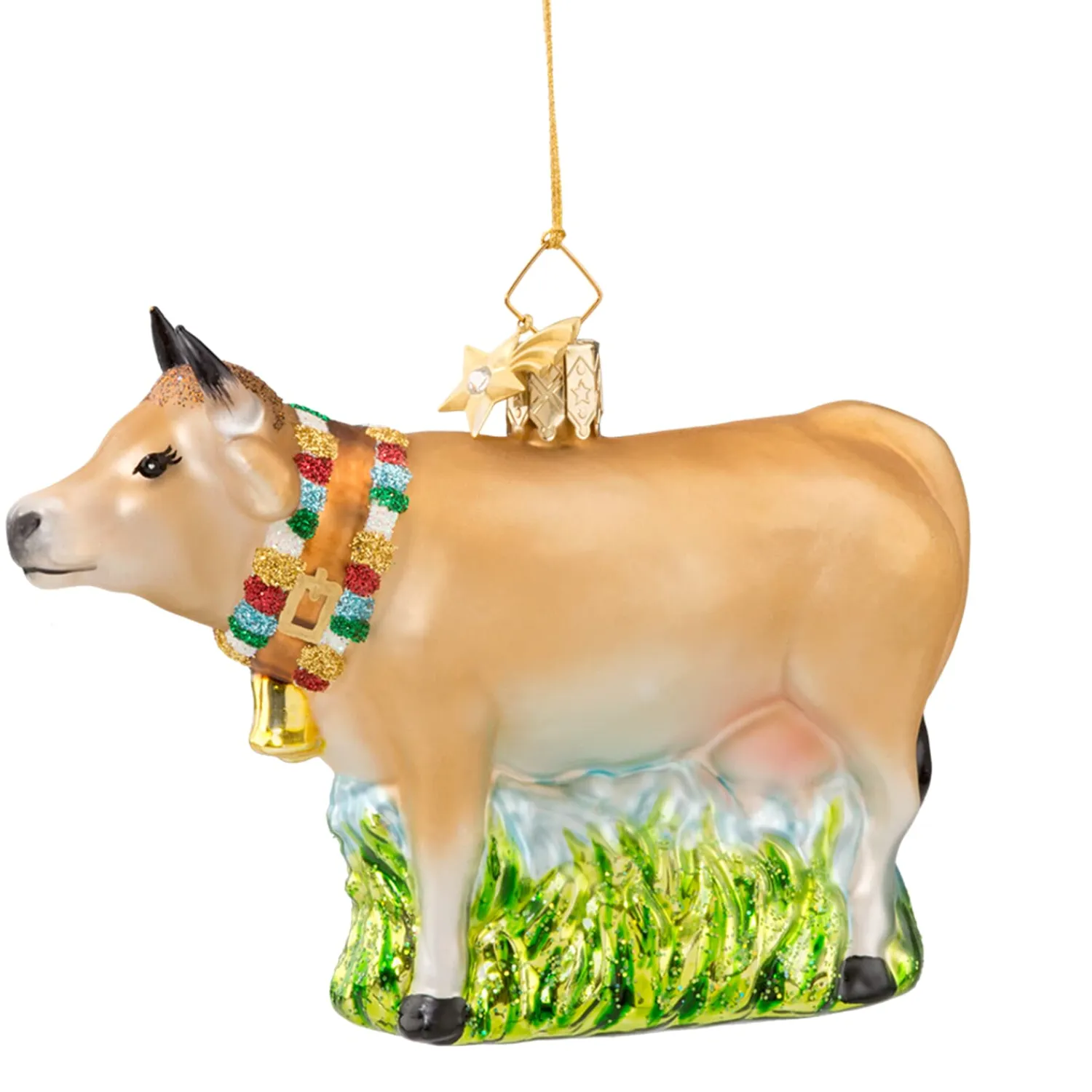 Poesie in Glas Bavaria Souvenirs|Brown Cow