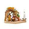 * Nativity Scenes|Candle Holder "Manger"