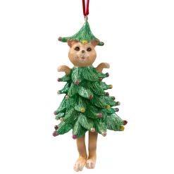 * Resin Tree Decorations|Cat In Christmas Tree