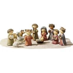 * Nativity Scenes|Children Nativity Set, 11 Pieces