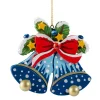 * Wood Tree Decorations|Christmas Bells