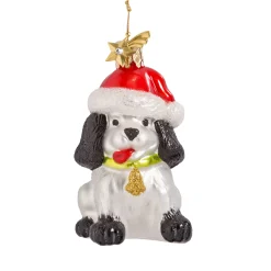 Poesie in Glas Glass Tree Decorations|Christmas Dog