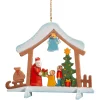 * Wood Tree Decorations|Christmas Eve