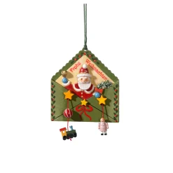 * Wood Tree Decorations|Christmas Letter
