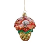 Poesie in Glas Glass Tree Decorations|Christmas Poinsettia