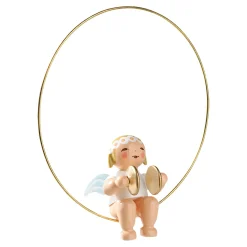 WENDT & KÜHN Wendt & Kuhn Collection|Christmas Tree Angel In Ring With Cymbals