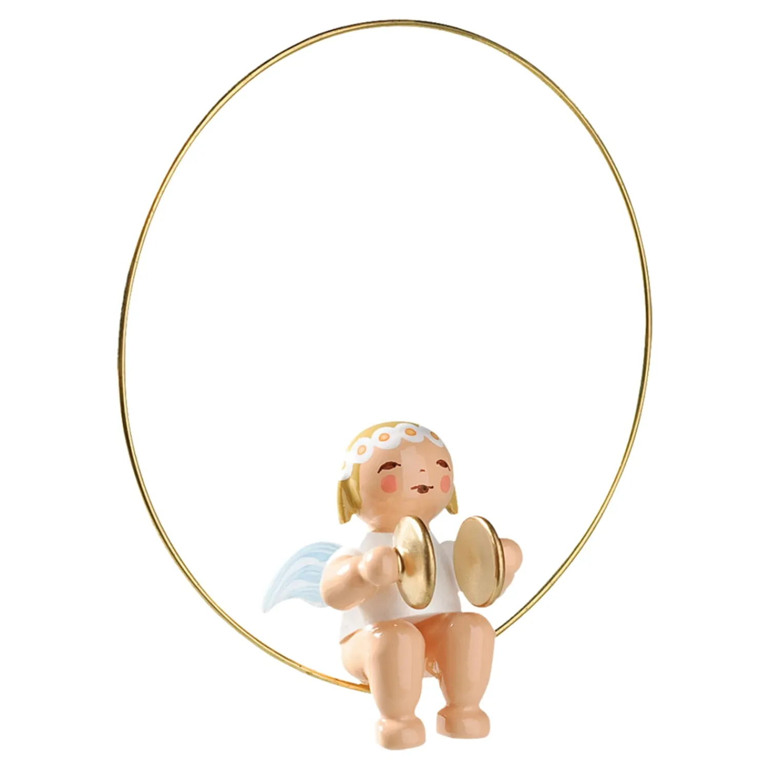 WENDT & KÜHN Wendt & Kuhn Collection|Christmas Tree Angel In Ring With Cymbals