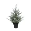 * Artificial Trees|Christmas Tree In A Pot, Snowy, 29.53 Inch