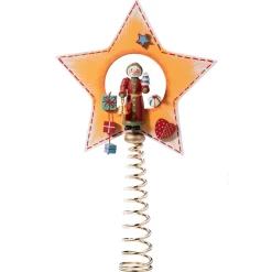 * Tree Topper|Christmas Tree Top "Santa"