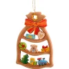 * Wood Tree Decorations|Christmas Wishes