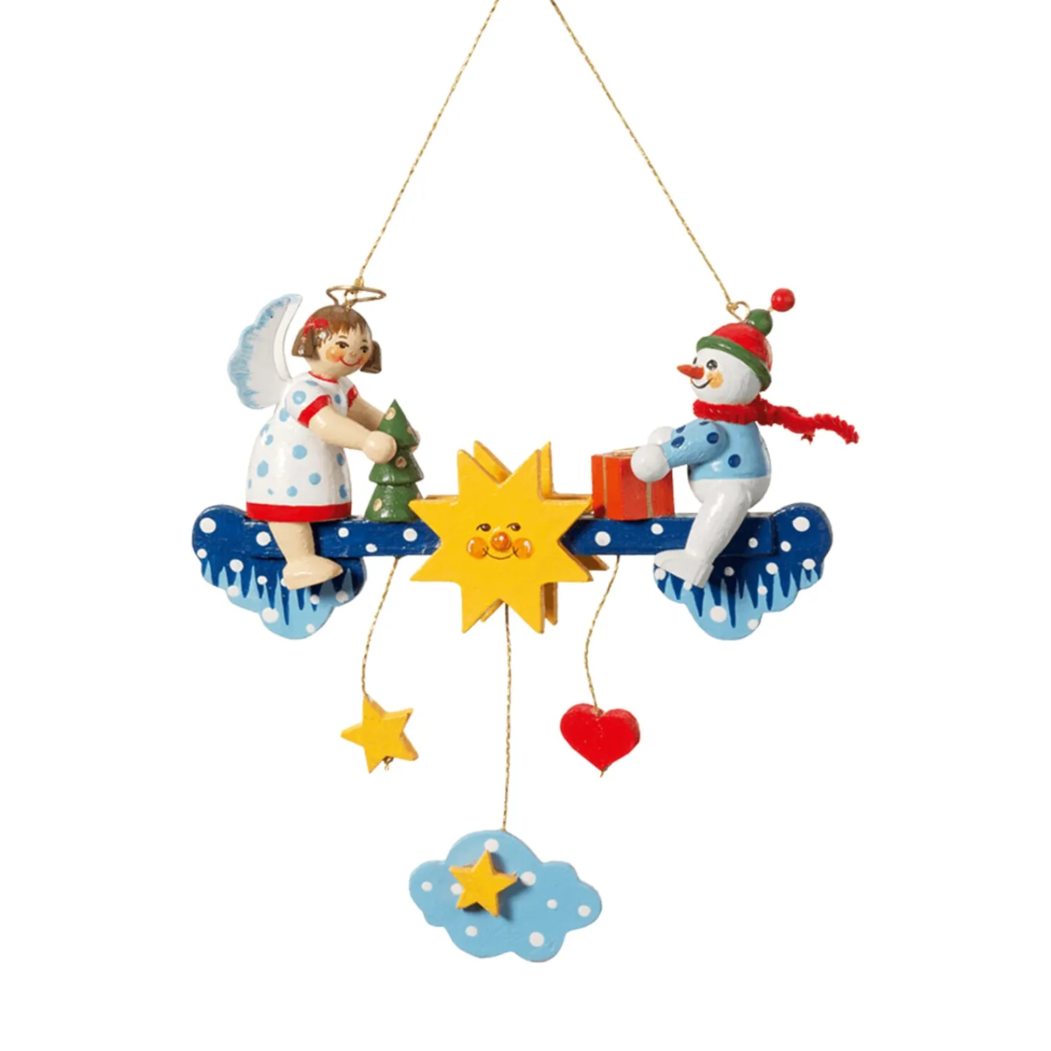 * Wood Tree Decorations|Cloud Swinging