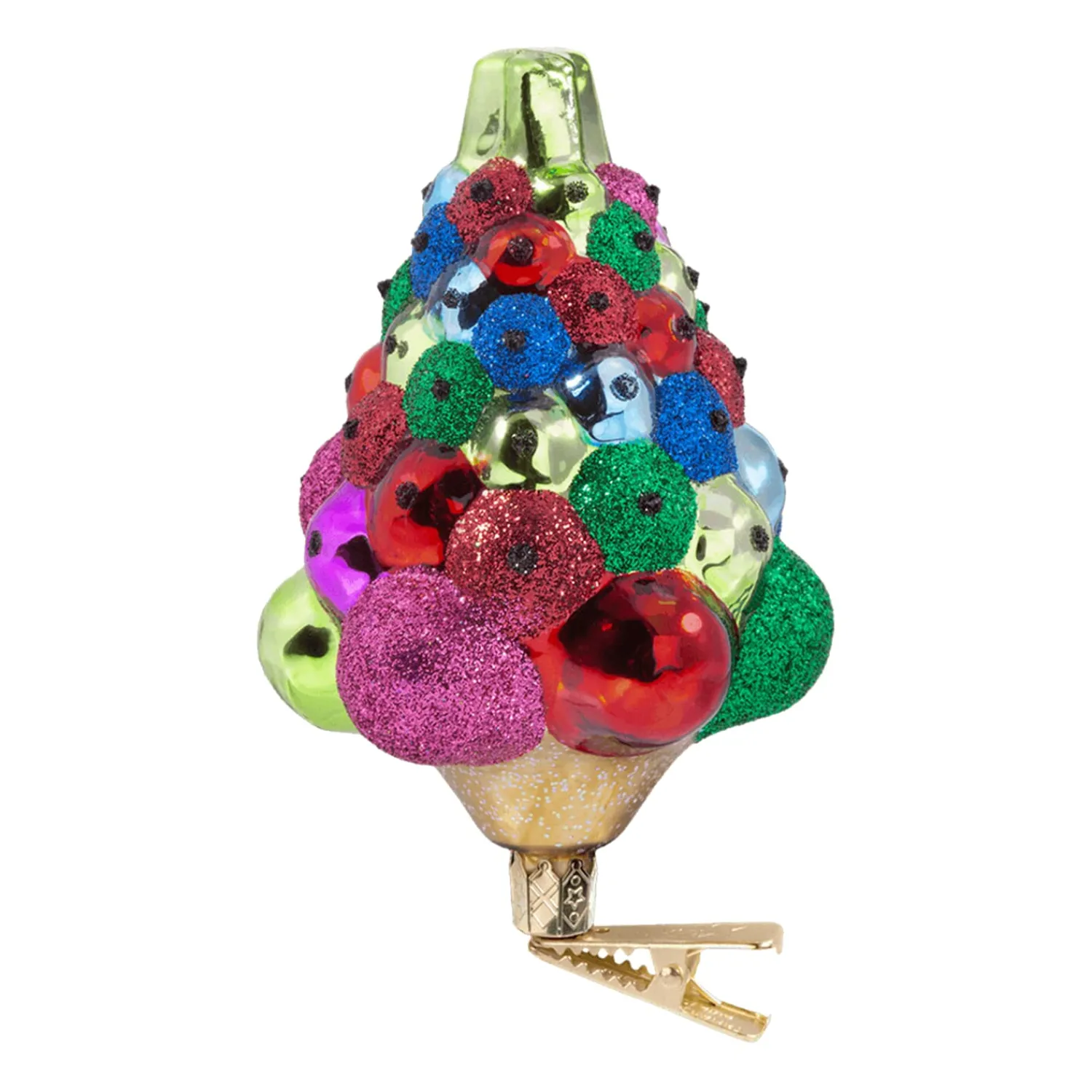Poesie in Glas Tree Baubles And Set Offers|Cone "Baubles" Multicolored
