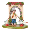 Hubrig Volkskunst Hubrig Miniatures|Country Idyll Goose Herder