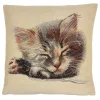 * Home Decorations|Cushion Cover "Sleeping Kitten"