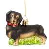Poesie in Glas Glass Tree Decorations|Dachshund