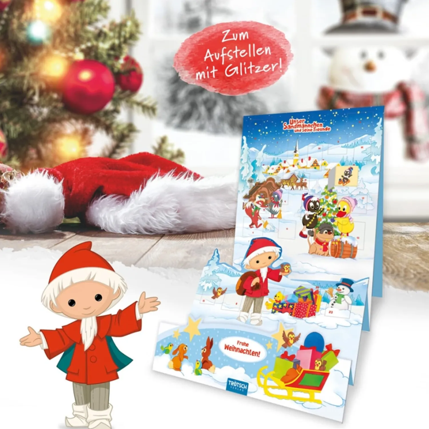 Trötsch Verlag Sandmannchen And His Friends|Display Advent Calendar "Sandman"