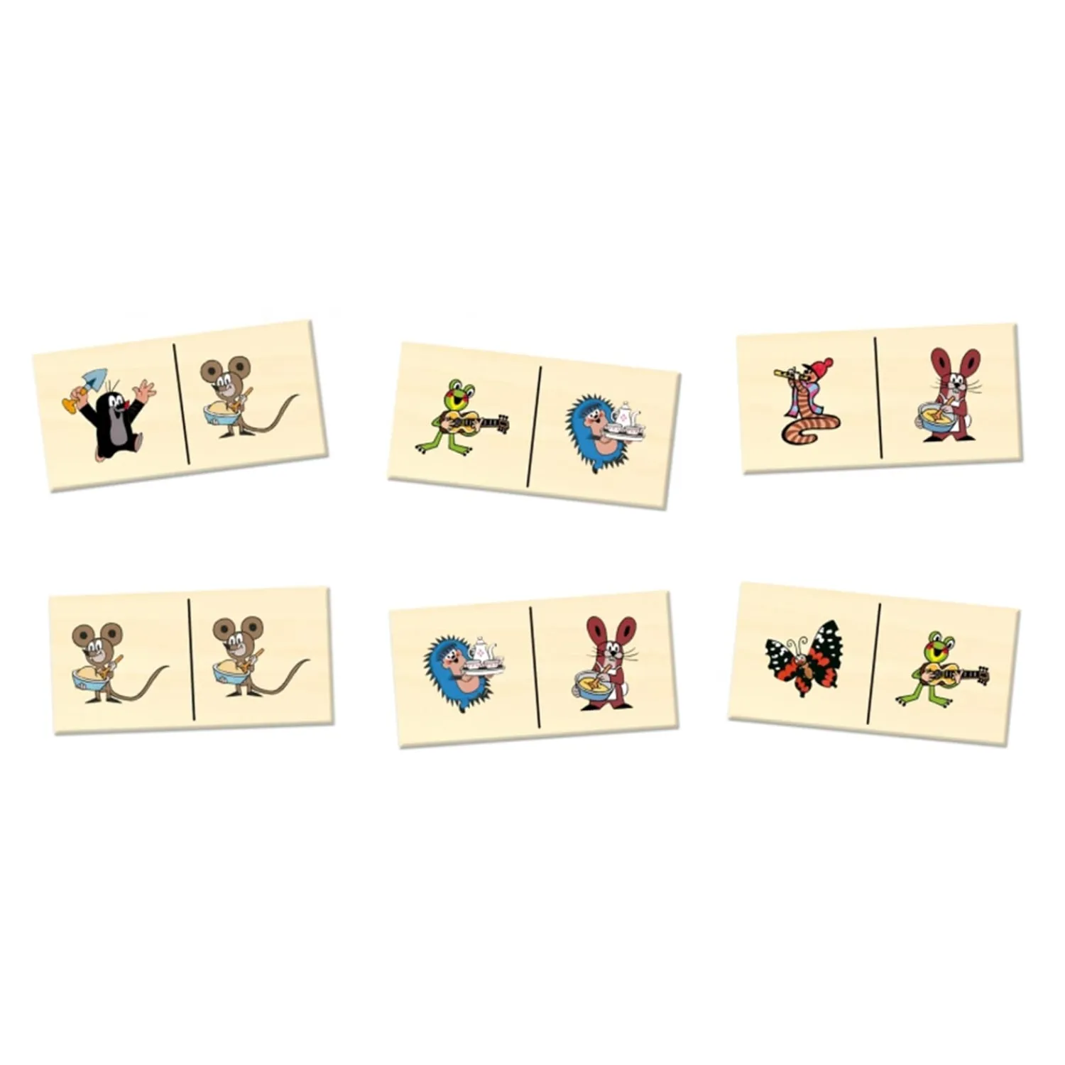 Trötsch Verlag Toys|Domino "The Little Mole"