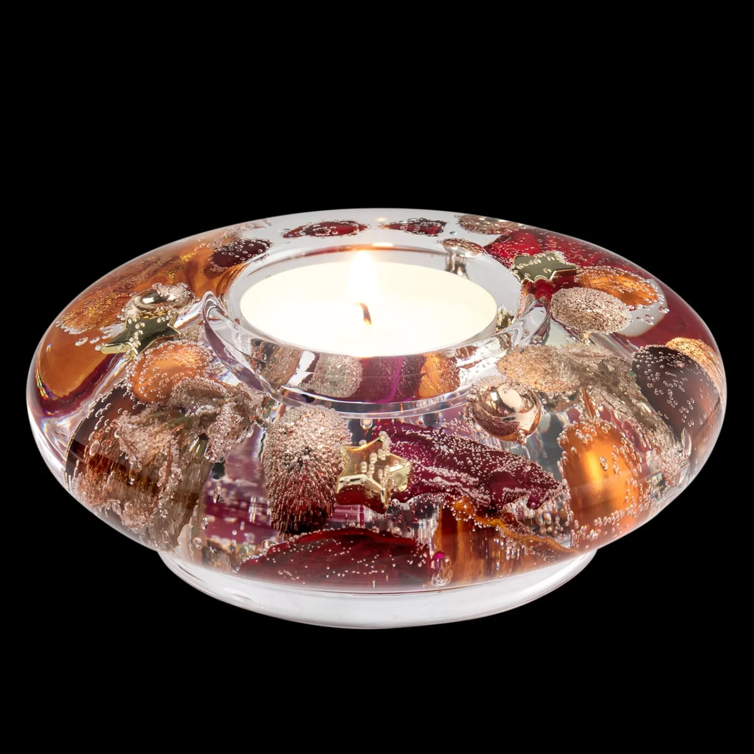 * Candle- & Tealight Holders|Dreamlight "Festival Christmas" - Candle Holder Ufo Mini