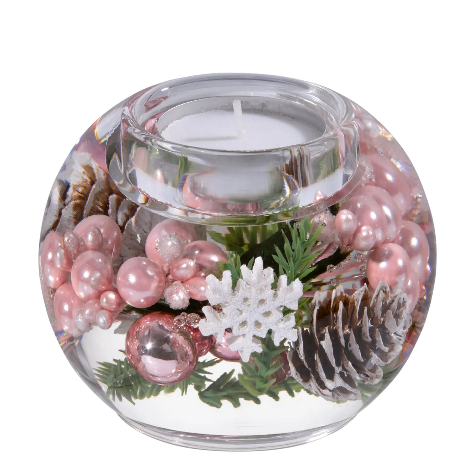 * Candle- & Tealight Holders|Dreamlight "Frozen Nature" - Candle Holder Mercur