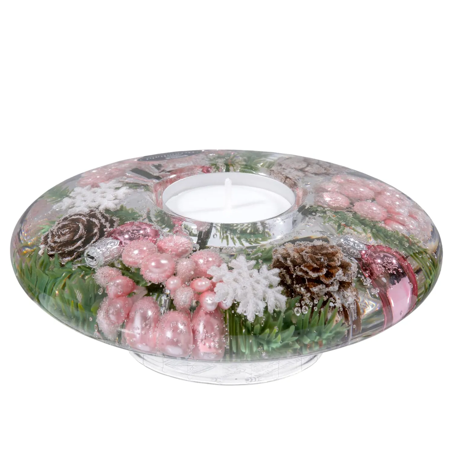 * Candle- & Tealight Holders|Dreamlight "Frozen Nature" - Candle Holder Ufo Medium