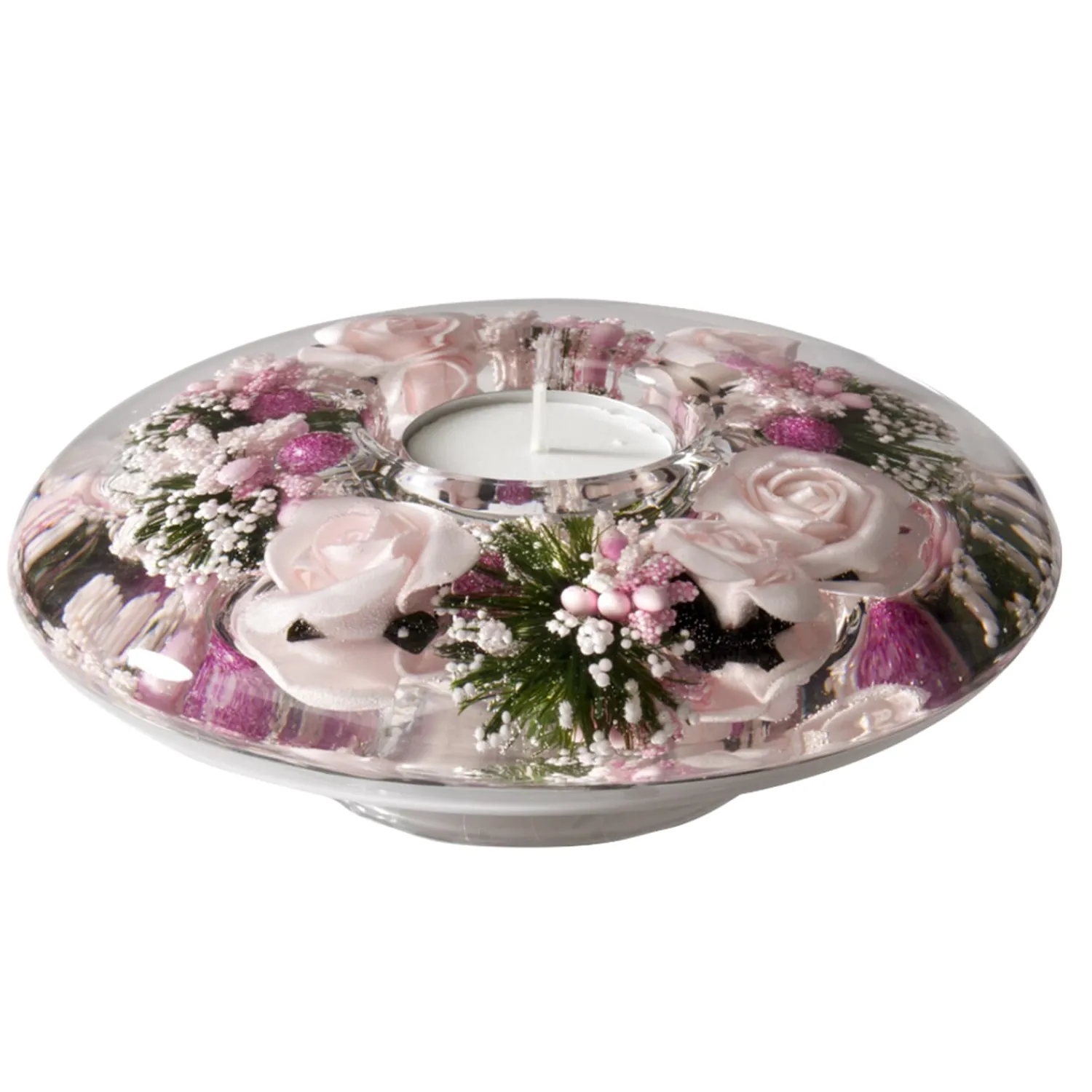 * Candle- & Tealight Holders|Dreamlight "Little Rose" - Candle Holder Ufo Classic