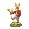 Hubrig Volkskunst Hubrig Miniatures|Father Rabbit With Narcissus