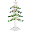 * Decorative Figurines|Filigree Glass Tree With Colourful Branches