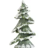 * Decorative Figurines|Fir Tree With Snow, 10.4 Inch